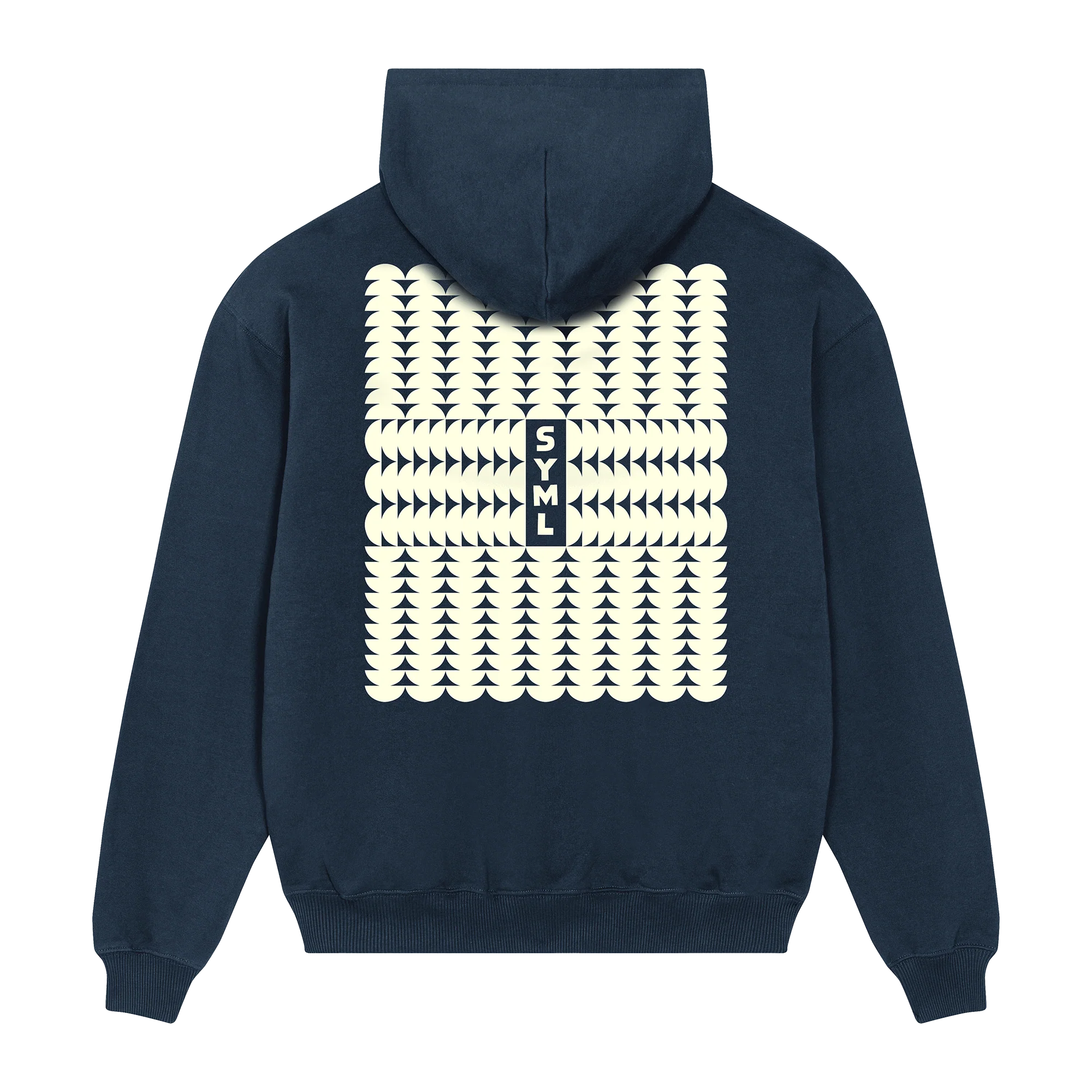 Trees Hooded Sweatshirt (Navy)