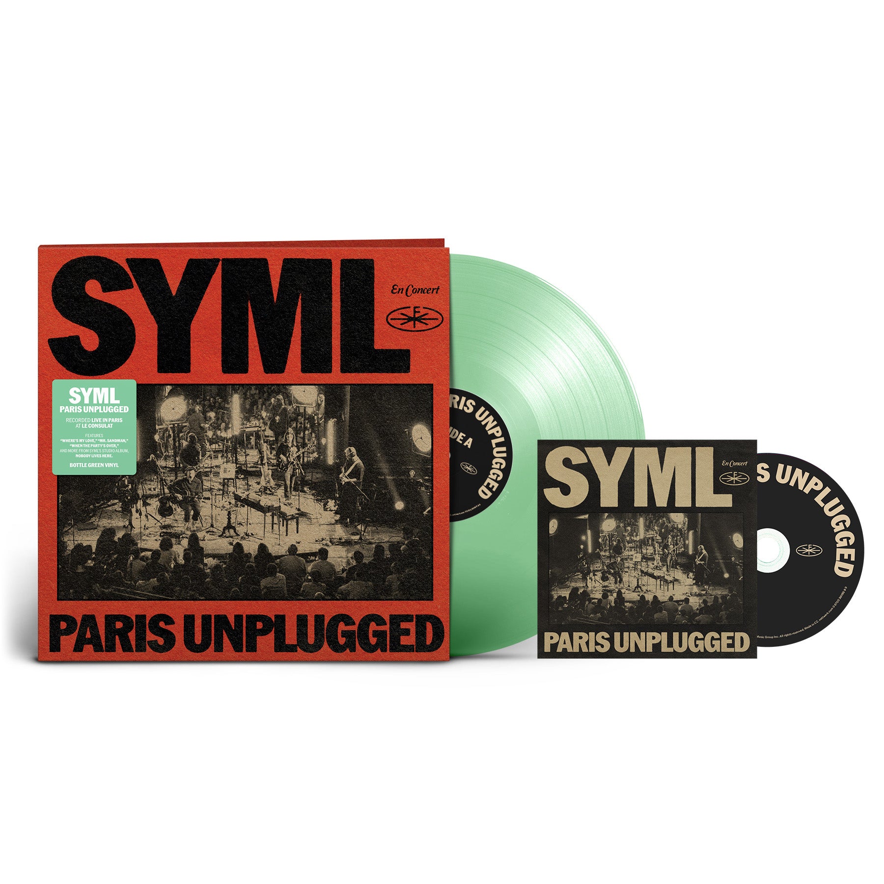 [PRE-ORDER] Paris Unplugged Vinyl LP + CD Bundle